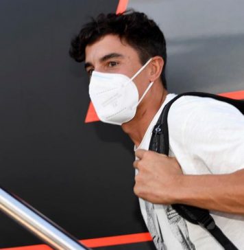 Marquez back in the gym after latest arm surgery