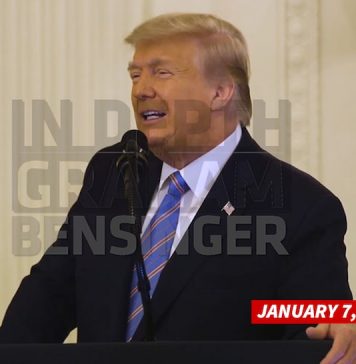 DONALD TRUMP CRACKED FAT JOKE WITH GOLF LEGENDS At Private Ceremony Day After Insurrection
